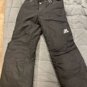 ZeroXposur Black Kids Insulated Snow Joggers